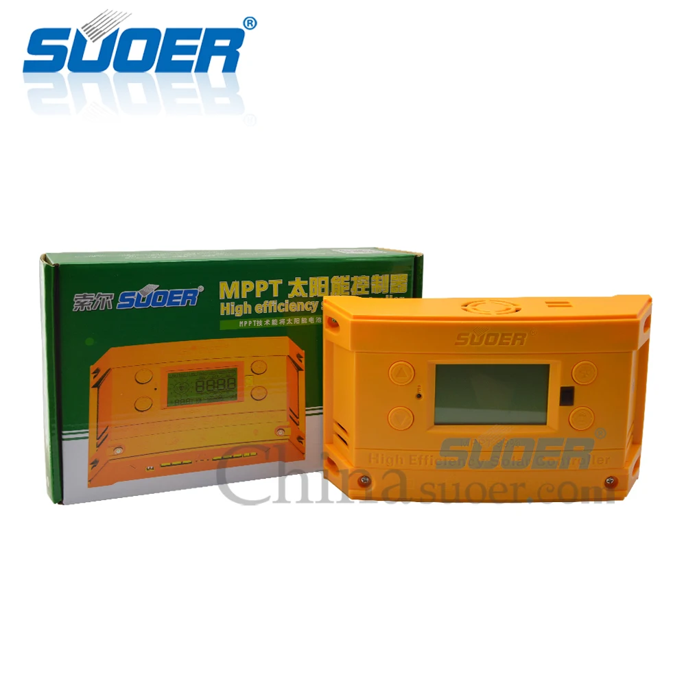 

Suoer 12V/24V Solar System Battery Charge Controller 30A MPPT Solar Charge Controller Manual (ST-H1230)