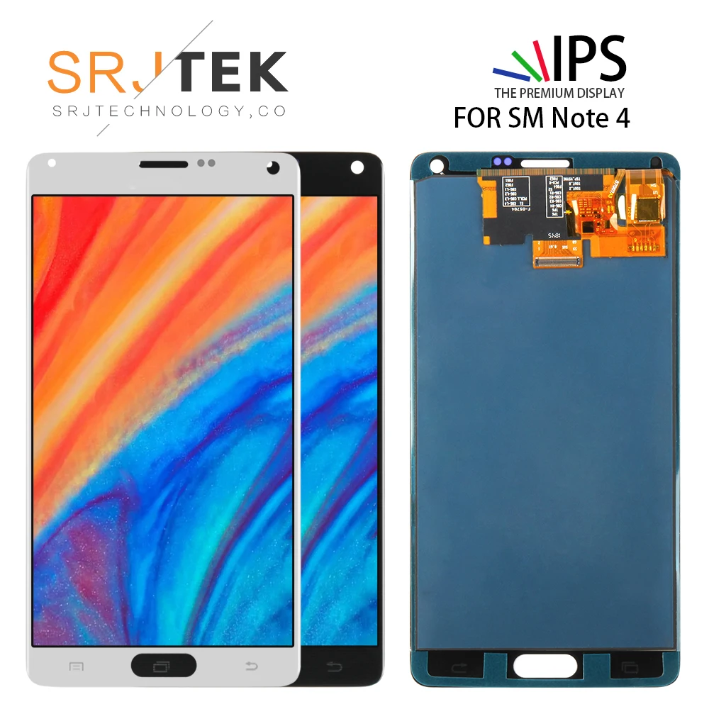 

100% Warranty New LCD Display Touch Screen Digitizer For Samsung Galaxy Note 4 Note4 N910 N910A N910F
