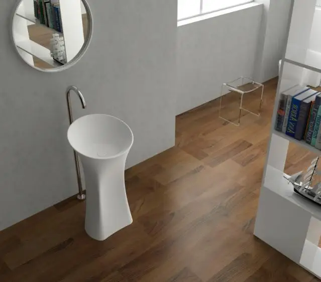 كوريان سطح الحمام رمى حوض طليق الصلبة مات غسل اليد بالوعة مرحاض الغرور بالوعة RS3864 كوريان سطح الحمام رمى حوض طليق الصلبة مات غسل اليد بالوعة مرحاض الغرور بالوعة RS3864