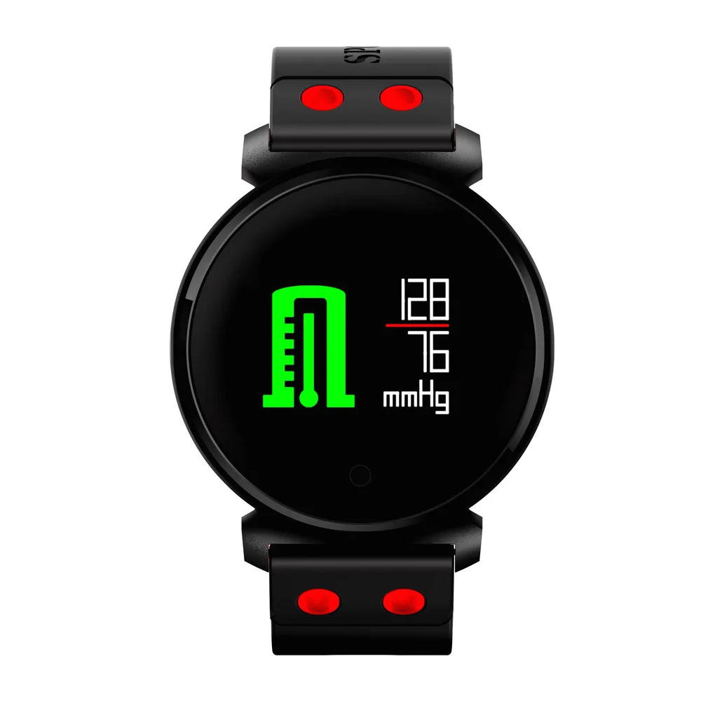 

2018 K2 Bluetooth Smartwatch Waterdichte IP68 Hartslag Bloeddruk Bloed Zuurstof Smart Horloge voor iOS Android Telefoon Pk Xiao