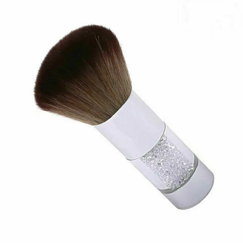 

US Diamond Shining Soft Nail Brush Dust Remover Powder Cleaning Manicure Acrylic Cosmetic Puff