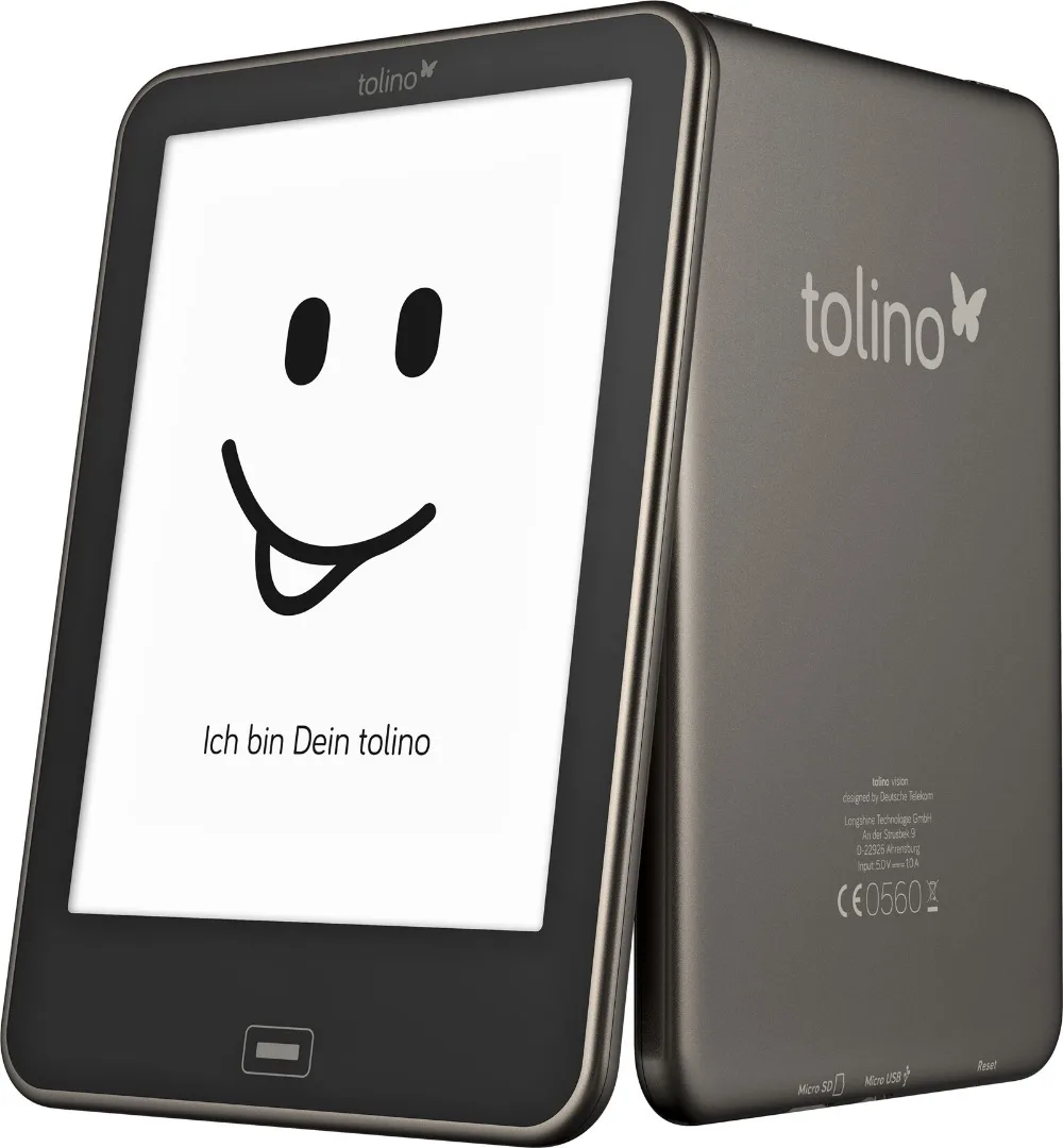 Prix pour Tolino Vision e livre Tactile e-encre 6 pouce HD 1024x758 eBook Reader 4 GB WiFi Éclairage Avant, facultatif à installer Android OS! Prix pour Tolino Vision e livre Tactile e-encre 6 pouce HD 1024x758 eBook Reader 4 GB WiFi Éclairage Avant, facultatif à installer Android OS!