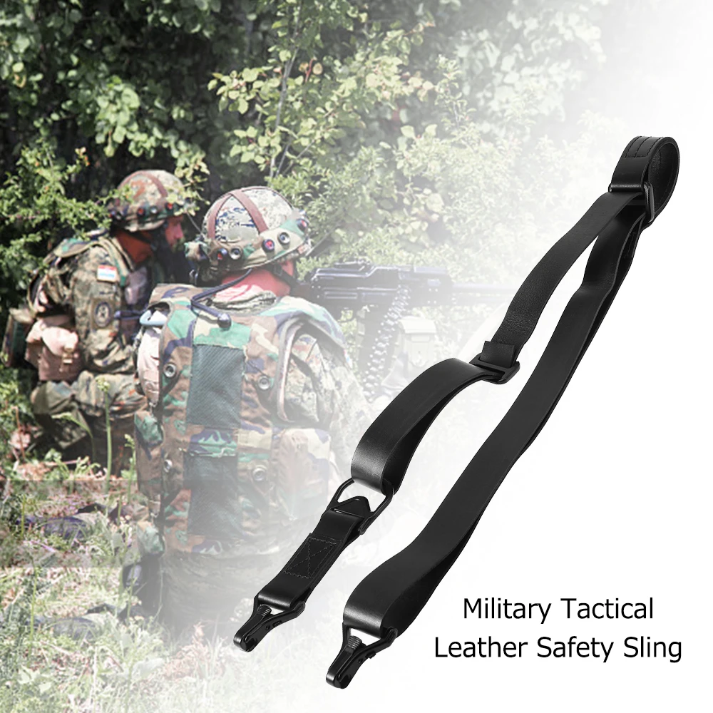 

Lixada Adjustabl Tactical Sling hunting Strap Multifunctional Outdoor Military Tactical Safety Belt Shooting Leather Sling Strap