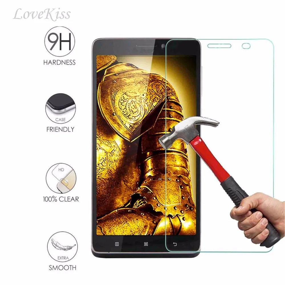 9H защитная пленка из закаленного стекла для Lenovo Vibe X3 Lite A7010 K6 K5 Note K3 A6000 A2010 C2 A7000 P70 Z90