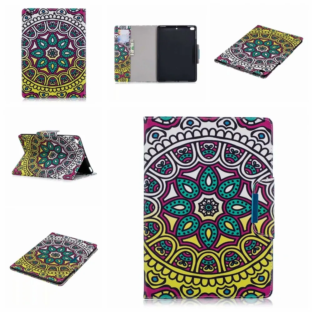PU для iPad5/6 Air1 Air2 чехол Модный мультфильм Funda Чехлы для iPad 5 6 Air 1 Air 2 9,7 кожаный чехол-подставка+ ручка