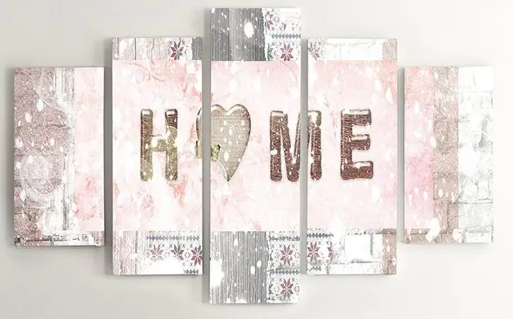 

5D DIY Full Square Diamond Painting "Home Heart" Multi-picture Combination Embroidery Cross Stitch Mosaic Home Wall Decor