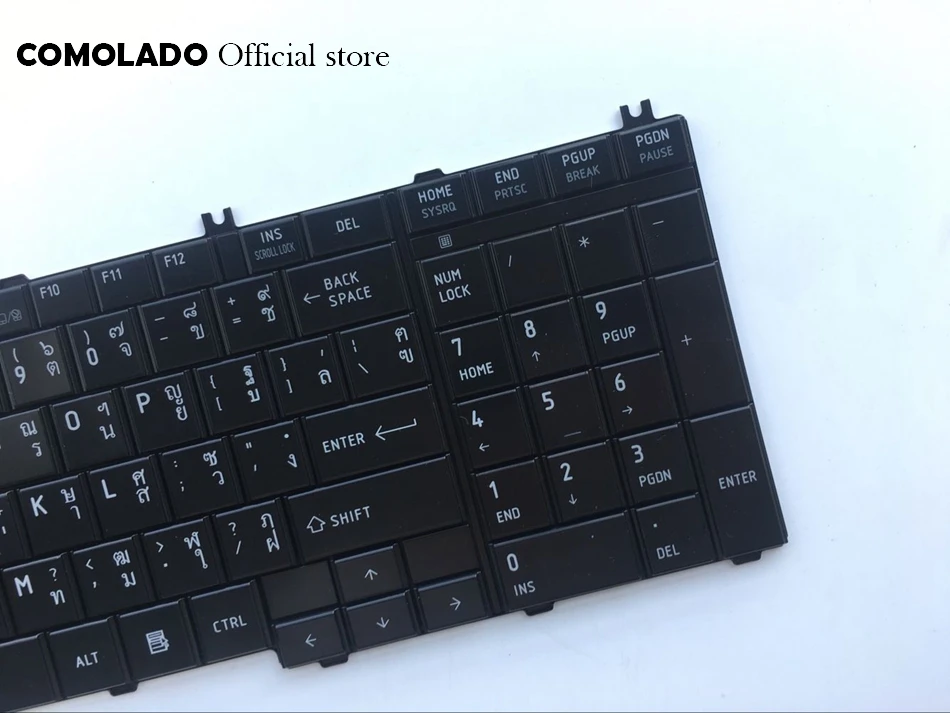 TI Thailand Keyboard for toshiba Satellite C650 C655 C655D C660 C670 L675 L750 L755 L670 L650 L655 L670 L770 L775 L775D keyboard TI Layout (2)