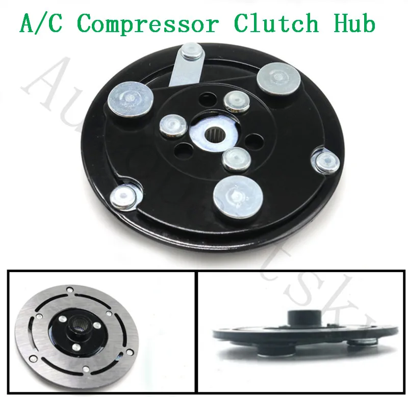 

New A/C Compressor Clutch Hub 55055540AC For Liberty For Dodge Dakota Durango Ram SD7H15 CH-200 04849040AD 55055540AC 10000545