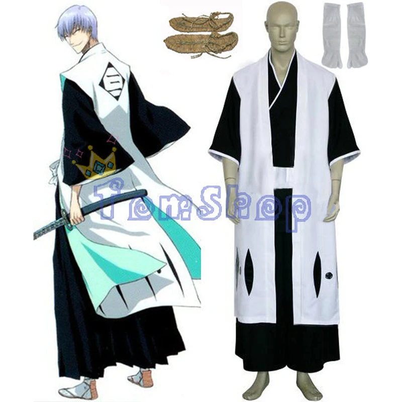 Captain Gin Ichimaru Cosplay Costume 3rd Division cosplay costume Bleach cosplay 