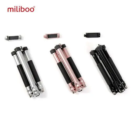 Miliboo МЗА мини телефон Selfie Stick plegable con Управление remoto Bluetooth telefono Clipper Goillapod для telefono зеркальные фотокамеры