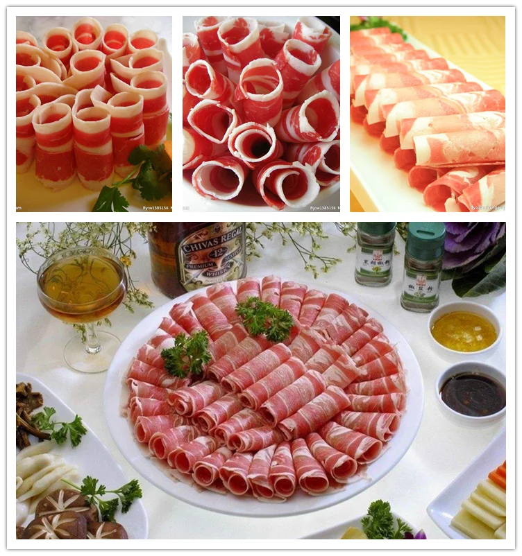 1 кг/10 минут мяса/ручная ломтерезка для мяса/машина для резки мяса