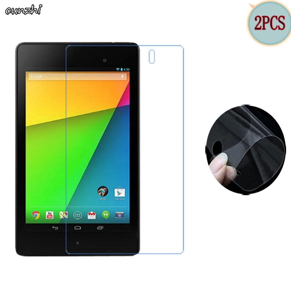 Прозрачный мягкий ультра тонкий защитный экран для планшета Google Nexus 7 2nd 2013 0