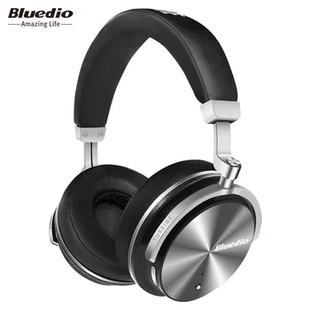 

Orignal Bluedio T4S Wireless Bluetooth Headset Active Noise Reduction Headset HIFI Bilateral Stereo with Microphone for Phones