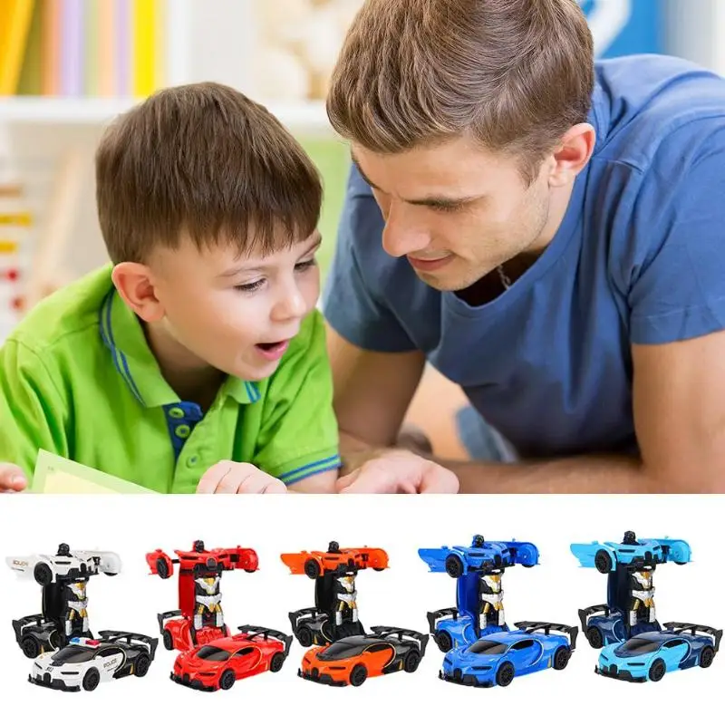 RC Деформация Модель автомобиля крутые роботы игрушки для мальчиков детские
