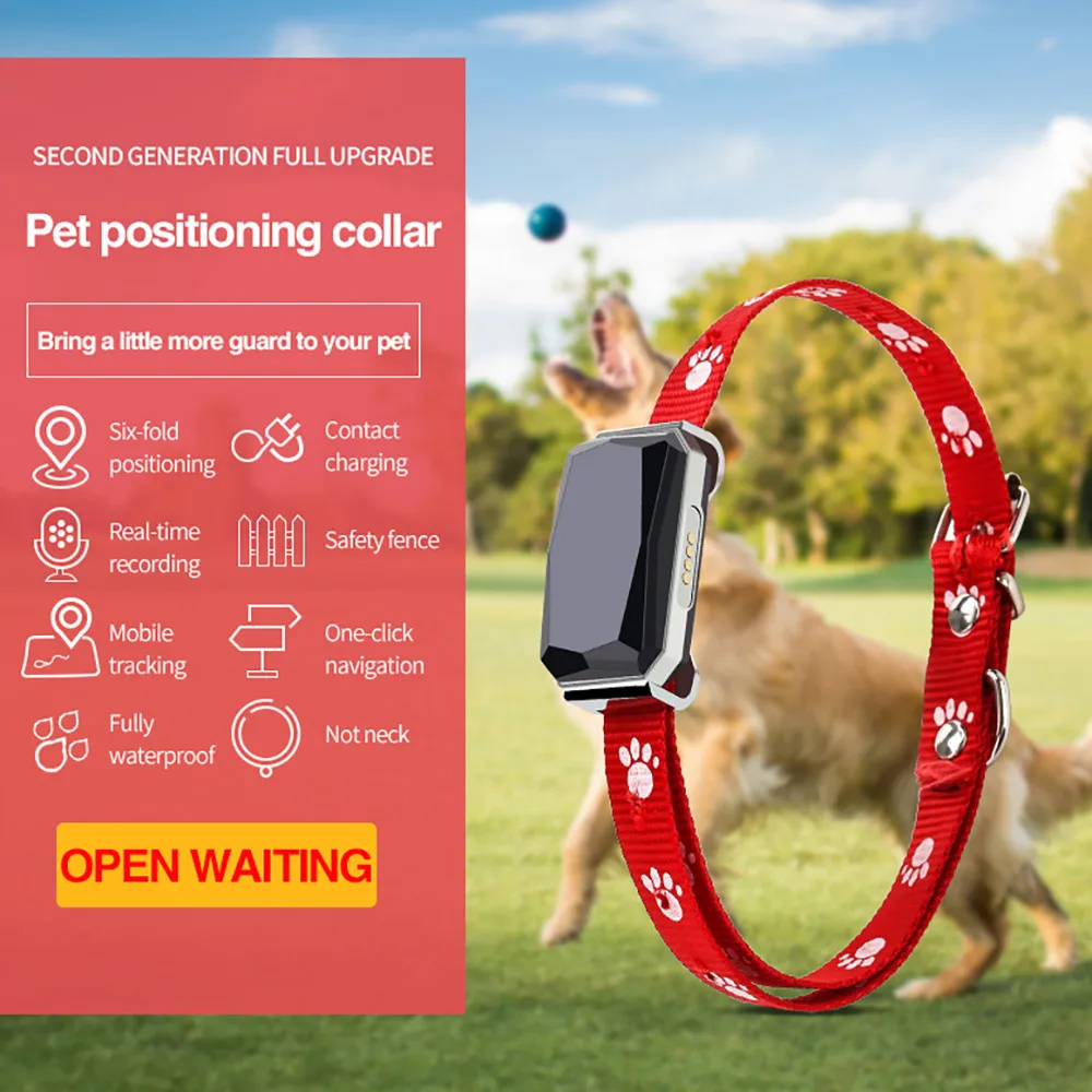 

GPS Pet Tracker 6 Relocation Implementation Recording Phone Tracking Finder Locktor Remote Real Time Recording Track Playback