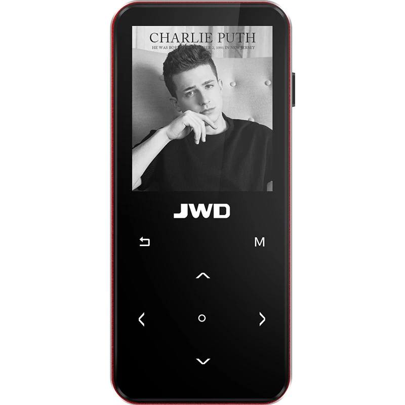 

JWD 1.8inch HIFI MP3 Players 8GB EBook Reading Touch Screen FM Radio Video Record Bluetooth V4.0
