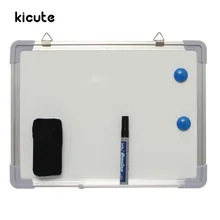 Kicute 300x400 мм магнитная доска для письма двухсторонняя с ручкой стирающиеся магниты кнопки для офиса школы