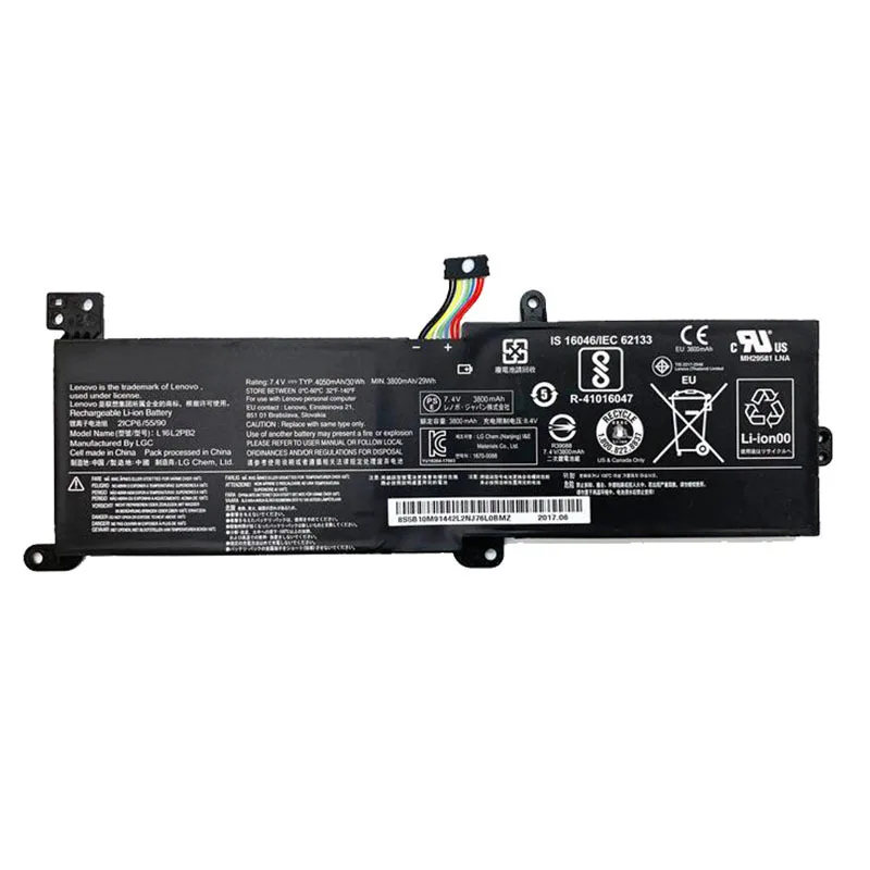 GZSM Аккумулятор для ноутбука L16L2PB2 для lenovo 5000 5000-15 батарея s L16S2PB2 батарея для ноутбука L16C2PB2 2ICP6/55/90 Аккумулятор для ноутбука