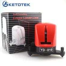 YD-810 2 Красный Крест лазерный уровень 360 наливные Измерительные инструменты горизонтальный и вертикальный