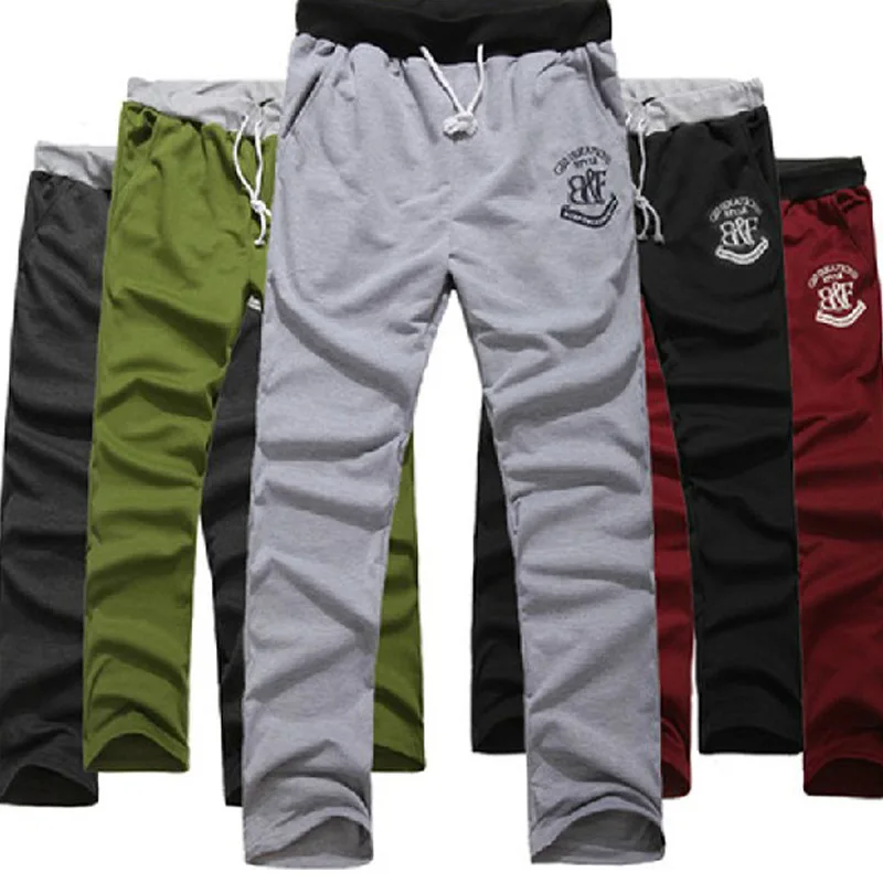 

Clothing Men Casual Sports Leisure Loose Pants Male Trousers outdoors Brand Football Pants cotton mens harem pants