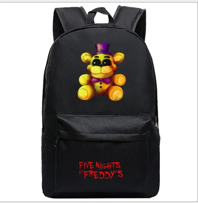 Детские рюкзаки Five Nights At Freddy's, Наплечная Сумка Freddy, детская дорожная сумка, школьная сумка для подростков