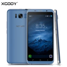Xgody D19 3 г смартфон Android 5.1 5.5 дюймов 4 ядра 1 ГБ Оперативная память 8 ГБ Встроенная память 5MP Dual SIM разблокирована Сотовые телефоны GPS WiFi telefon
