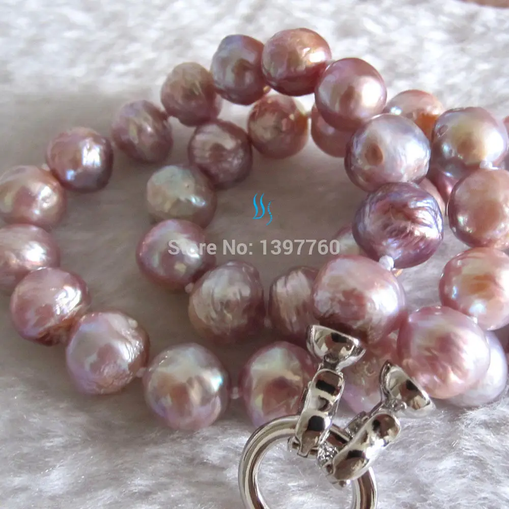 

Miss charm Jew.353 9-11mm Lavender A+ Kasumi Freshwater Pearl Necklace NEW