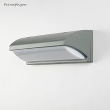 Feimefeiyou 30 Вт светодиодный настенный светильник, настенный водонепроницаемый наружный настенный светильник, простой эпикраниум, садовое ландшафтное освещение, AC 85-265 в