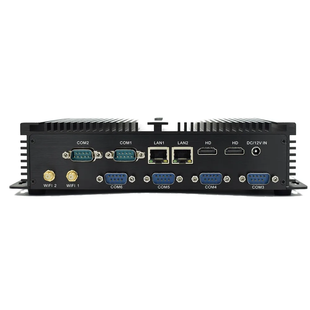 Безвентиляторный мини пк Barebone Core промышленный безвентиляторный i7 i5 i3 прочный