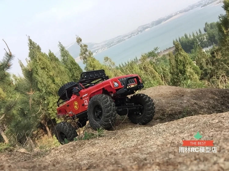 Кастер 1/10 4WD Jeep CJ10 RTR пульт дистанционного управления модель автомобиля