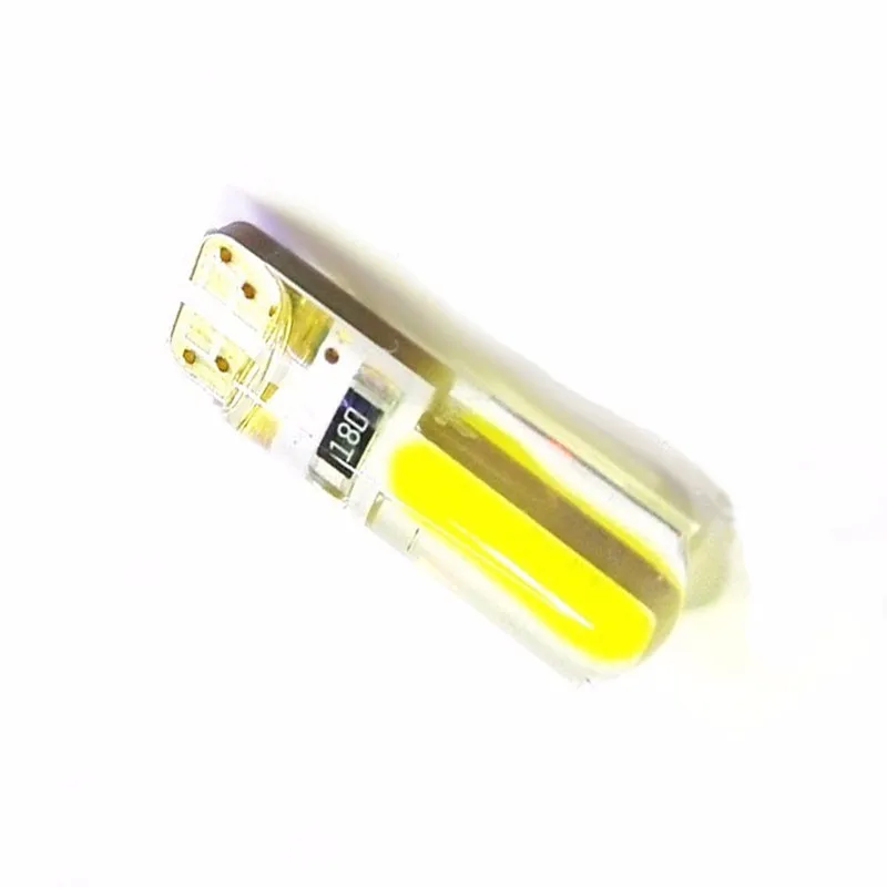 2 шт. 12V светодиодный T10 автомобильный светильник Клин база лампы W5W Canbus error free авто