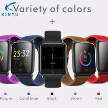 Разнообразие цвета крови Давление монитор Смарт часы Водонепроницаемый Спорт Фитнес трекер Для мужчин Для женщин браслет