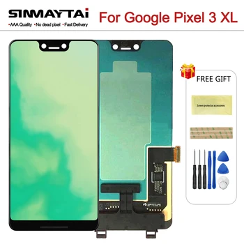 

6.3'' For HTC Google Pixel 3XL LCD Display Touch Screen Digitizer Assembly Replacement Parts For HTC Pixel 3XL Black Display