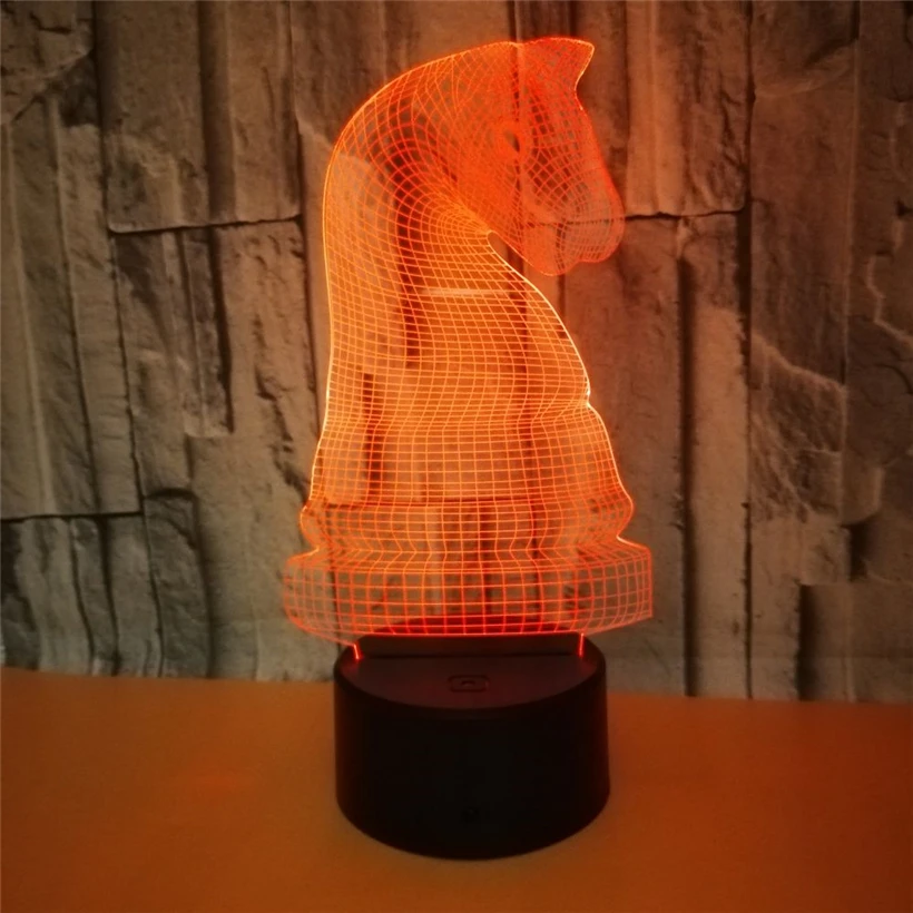 Chess 3D night light (1)