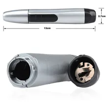 Скидка триммер для носа носовой триммер Электрический Очиститель ушей удаление волос led носовой фреза для храмового триммера для бровей 1 шт