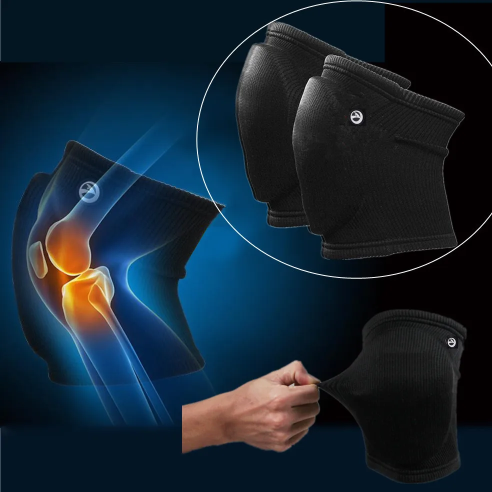 

Compression Knee Support Braces Sport Knee Pad Leg Sleeve Fitness Guard Kneelet Running Cycling Basketball Kneecap Volleyball