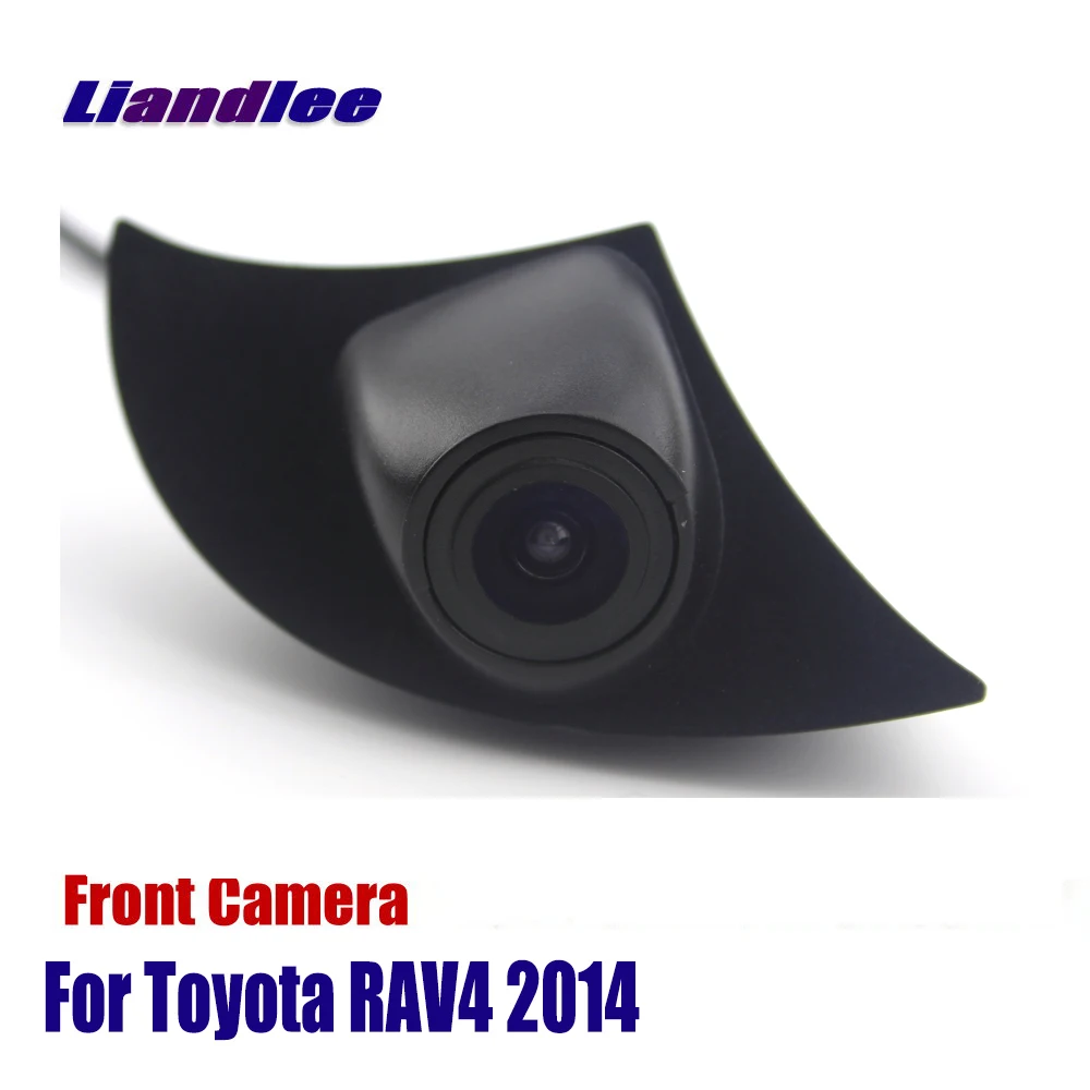 Liandlee авто камера для Toyota RAV4 2014 вид спереди Логотип встроенный (не обратный задний