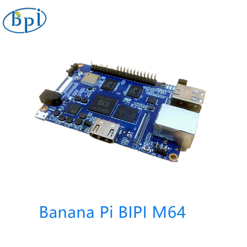Quad-core Allwinner A64 Mini Placa Única Computador Bpi-m64 Banana pi Placa 64-bit Quadro demonstração - Imagem 6