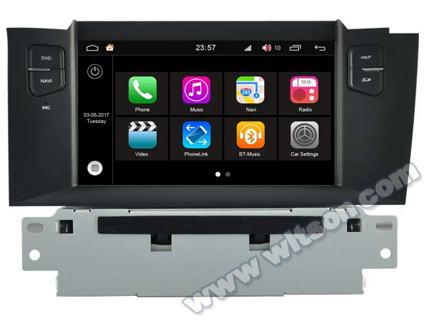 Clearance 7" Android 8.0 Oreo OS Car DVD Multimedia Navigation GPS Radio for Citroen C4 2012-2017 & Citroen DS4 2010-2015 & DS 4 2015-2017 5