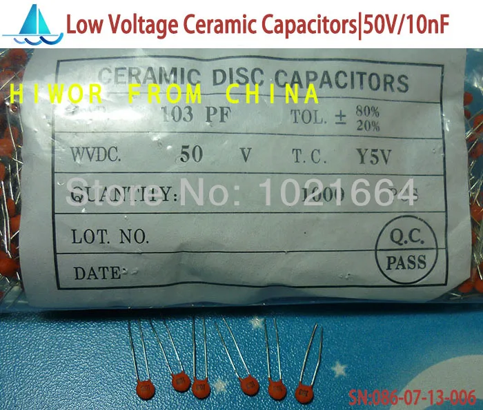 006 50V 10nf