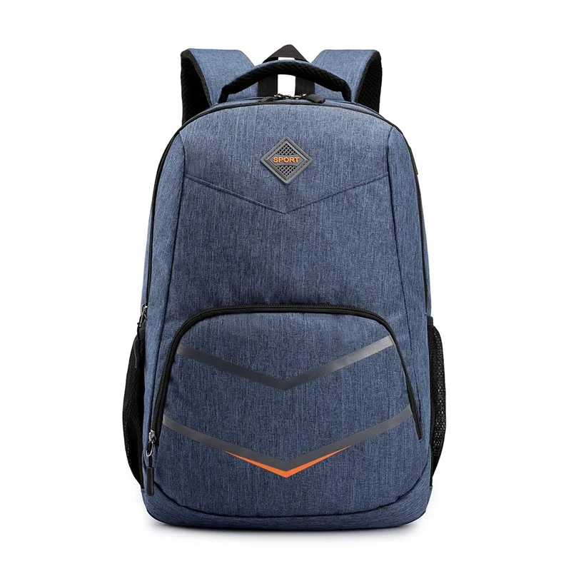 Мужской рюкзак для ноутбука с защитой от кражи, usb зарядка, водонепроницаемый мужской бизнес-рюкзак для мальчиков, дорожные школьные сумки для девочек-подростков - Цвет: DarkBlue