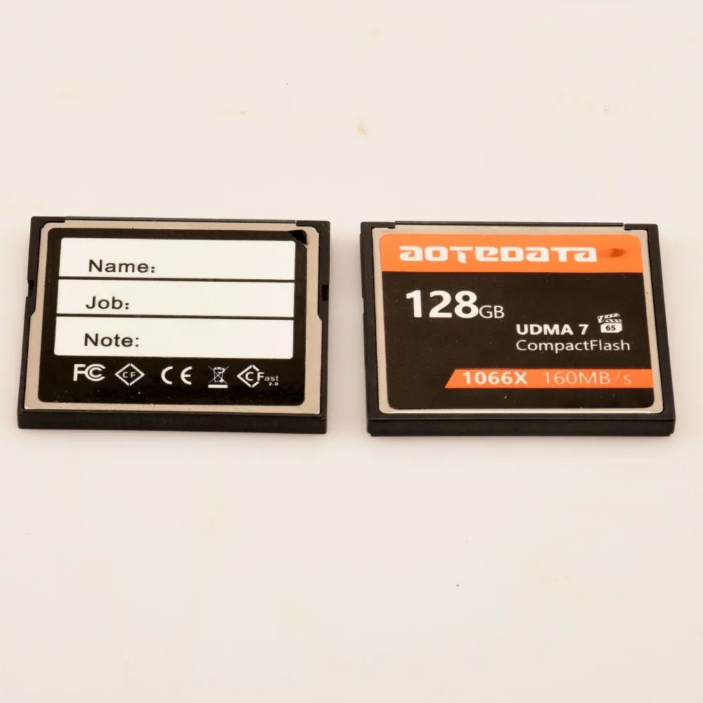 High Speed 128GB CF Card Memory Card Compact Flash Cards Compactflash 1066x UDMA7 160mb s 2