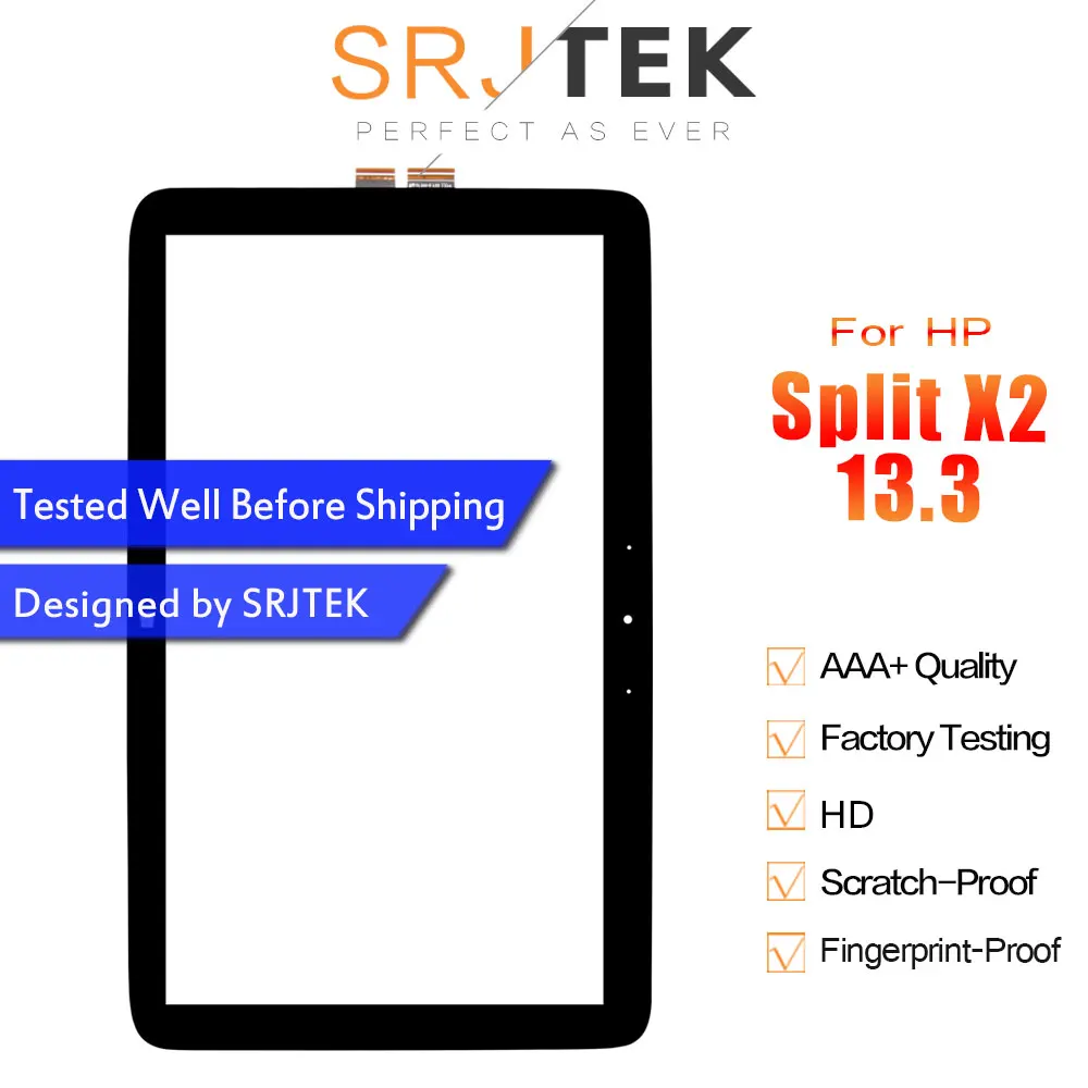 High Quality!! For HP Split X2 13.3 inch Touch Screen Digitizer Sensor Tablet PC Quality | Компьютеры и офис