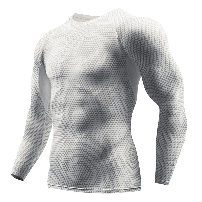 Мужская футболка для бега Gorilla Snake gym одежда для фитнеса Топ Рашгард одежда для футбола быстросохнущая спортивная мужская рубашка - Цвет: 4