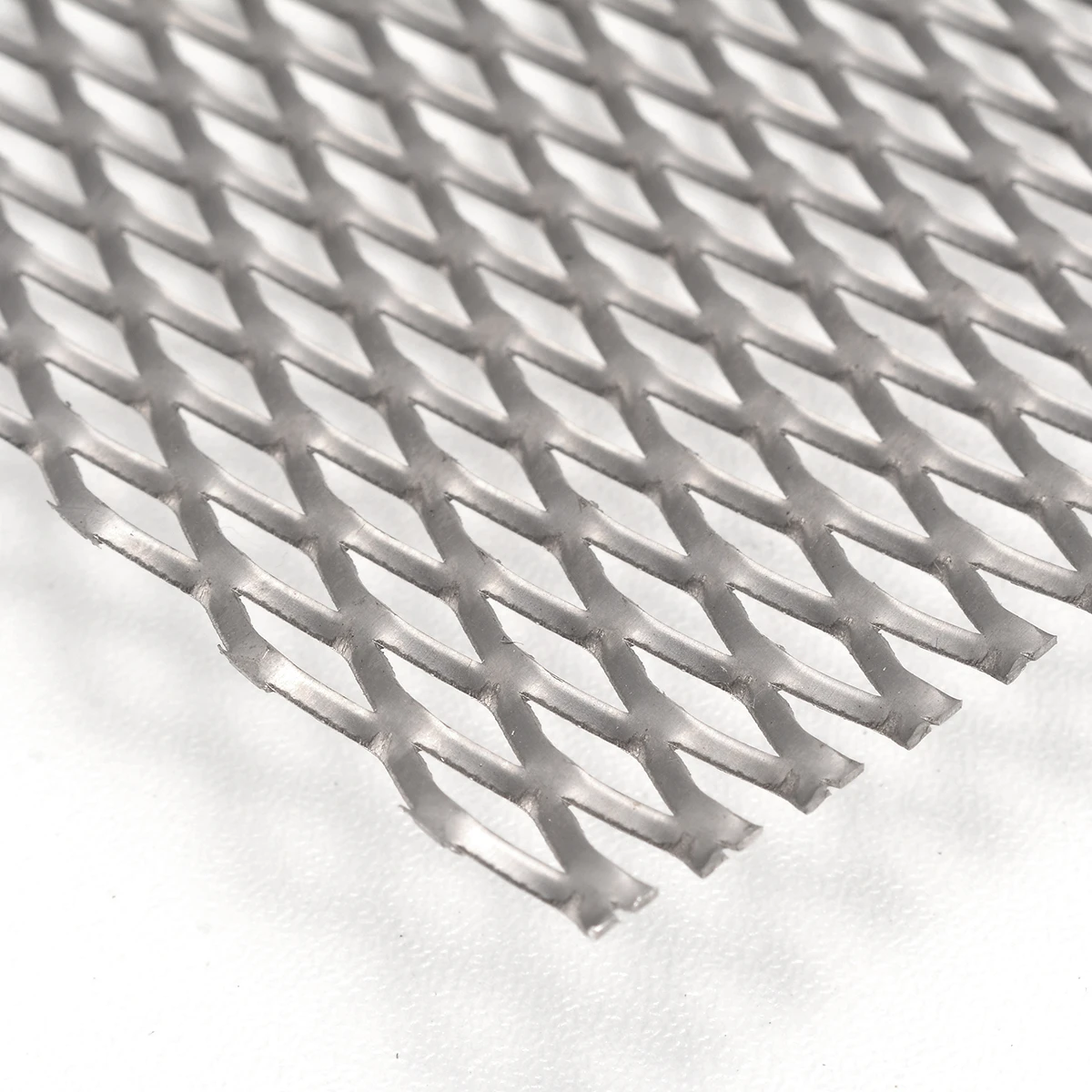 1pc Practical Metal Titanium Mesh Sheet Heat Corrosion Resistance Perforated Expanded Plate 200mm*300mm*0.5mm Mayitr