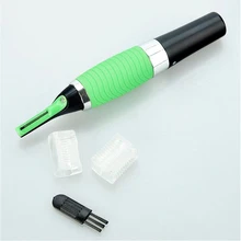 NEW Micro Precision Eyebrow Ear Nose Trimmer Removal Clipper Shaver Personal Electric Built In LED Light Face Care Hair Trimer