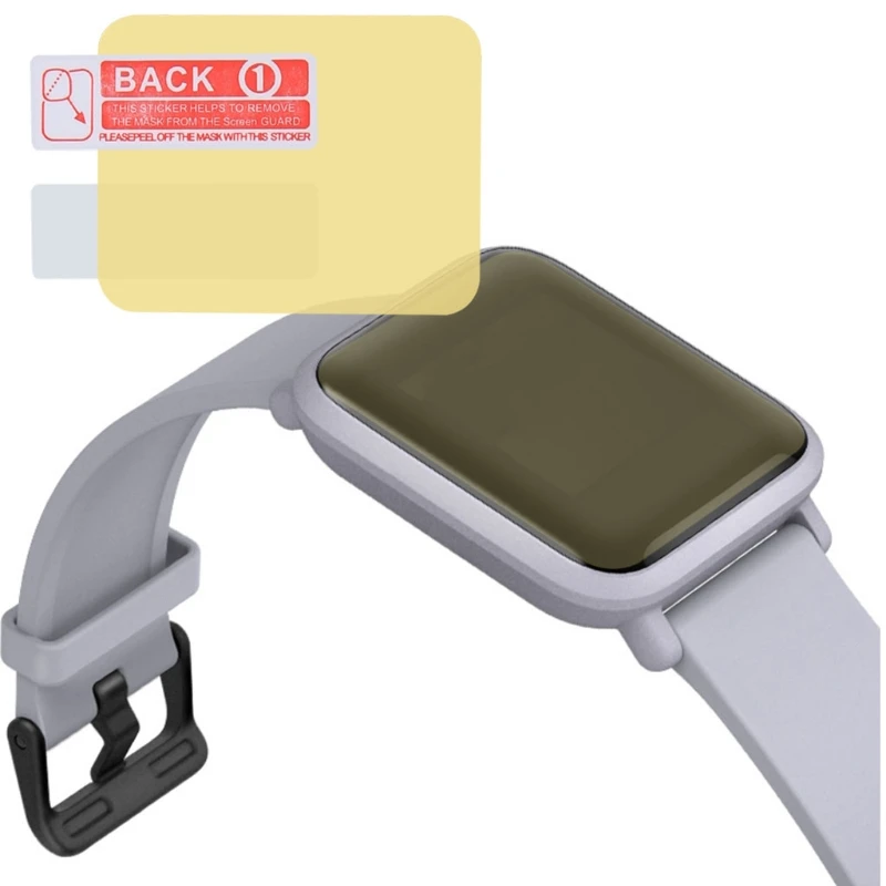 

3Pcs/lot Watch Screen Protector TPU Film For Xiaomi Huami Amazfit Bip PACE Lite Youth hyq