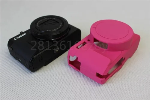 Хорошая мягкая силиконовая резиновая легкая камера видео сумка для CANON G7XII G7X-II G7X2 камера чехол Защитный чехол для тела