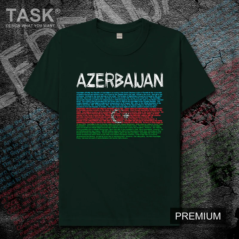 

Azerbaijan Azerbaijani AZE mens t shirt new Tops t-shirt Short sleeve clothes sweatshirt national team country summer Fashion