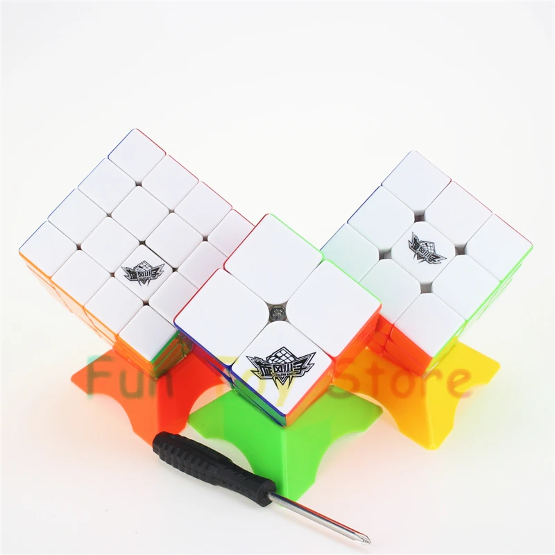 Online Cyclone Jungen 2x2 3x3 4x4 1 Set 3 stücke Magic Cube Puzzle Cube geschwindigkeit Cubo Quadrat Puzzle Keine Aufkleber Geschenk Pädagogisches Spielzeug für Kinder